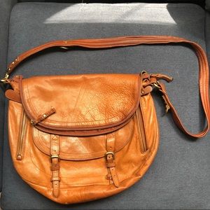 Sabina New York Leather Crossbody Bag